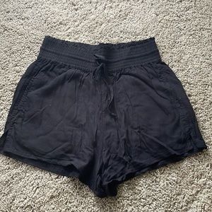 Abercrombie high waist pull-on shorts.